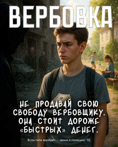 Не продавай свою свободу вербовщику